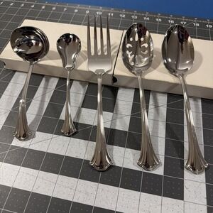International Stainless Resplendence (1) 5-Piece Serving Set Stainless Korea